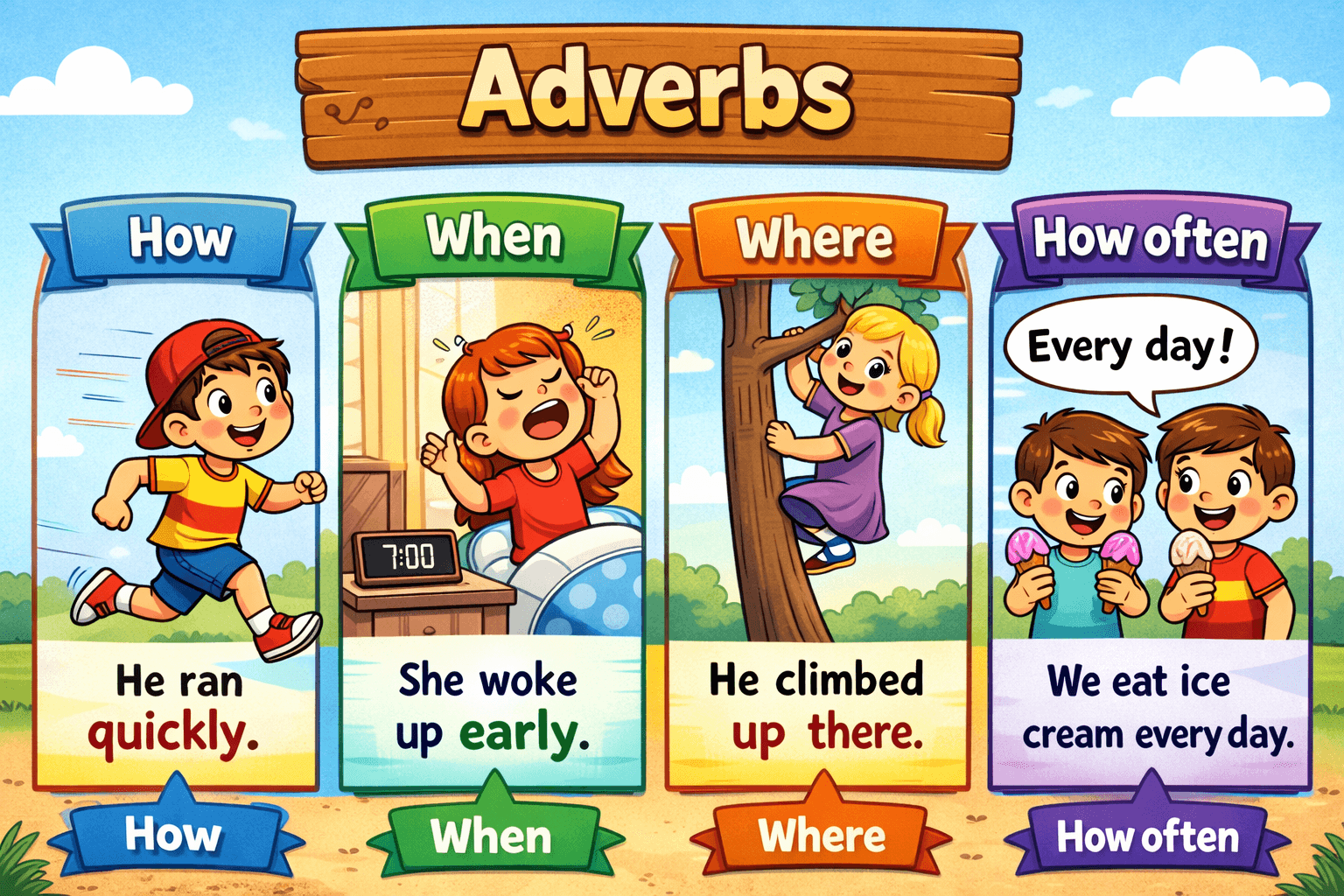 Adverbs 